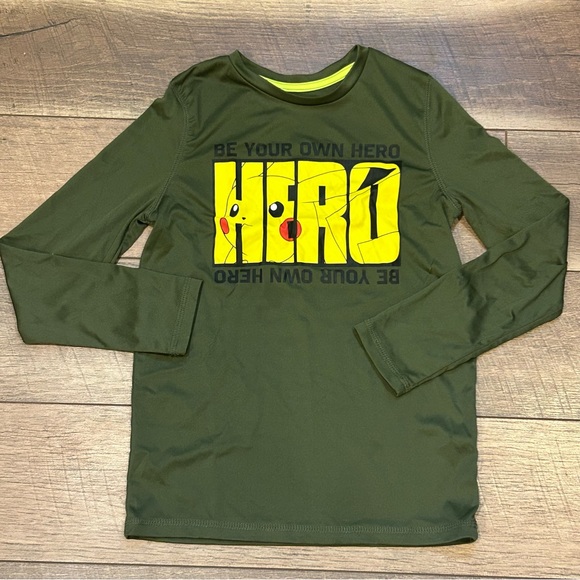 Bundle Long Sleeve Boys Size 8 Pokémon, Transformers, Minecraft & Space Jam Tops - Picture 10 of 16